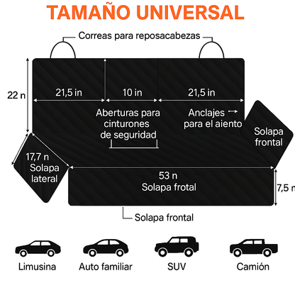 Funda para carro de mascotas